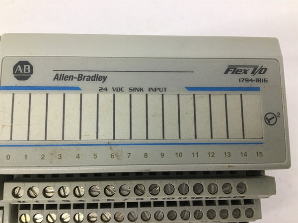 Allen-Bradley Flex I/O 24VDC VDC Rid Adapter 1794-ASB2--Flex I/O 1794 ...