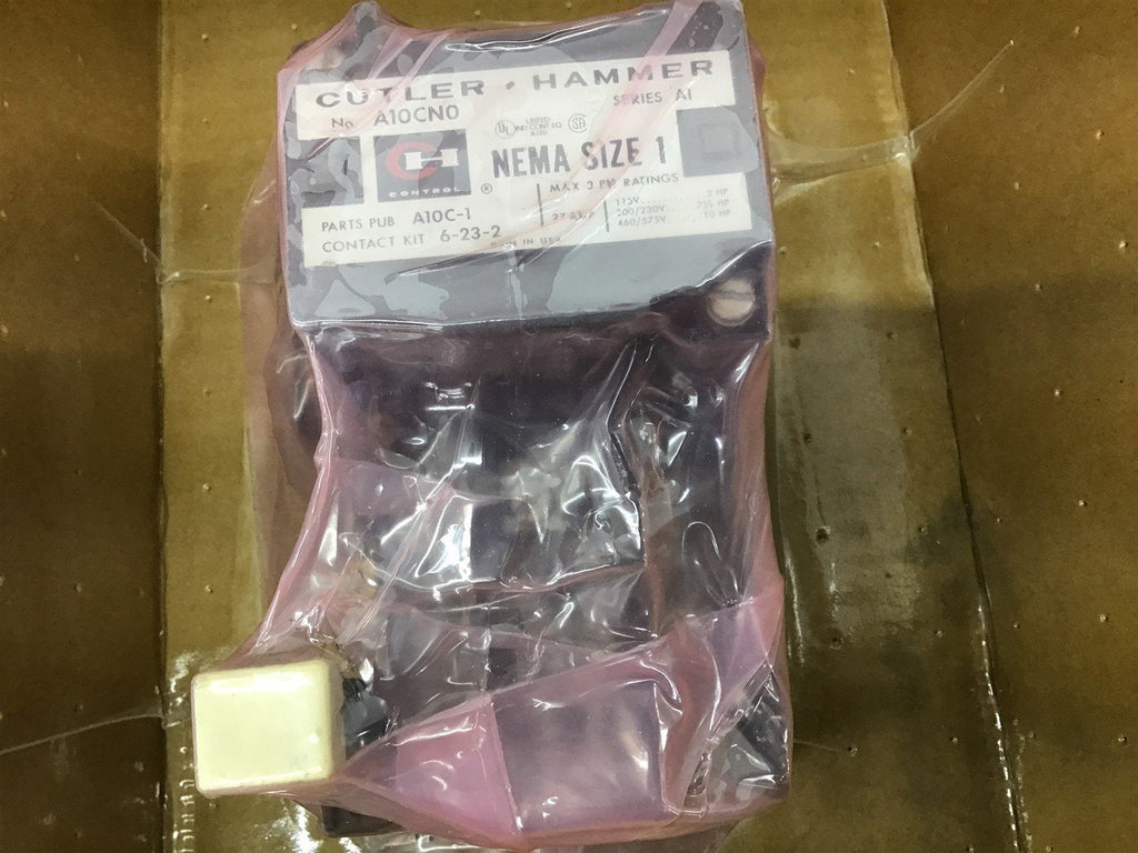 Cutler Hammer A10C-1 Series A1 115V 3HP 200/230V 7 1/2HP 460/575V 10HP
