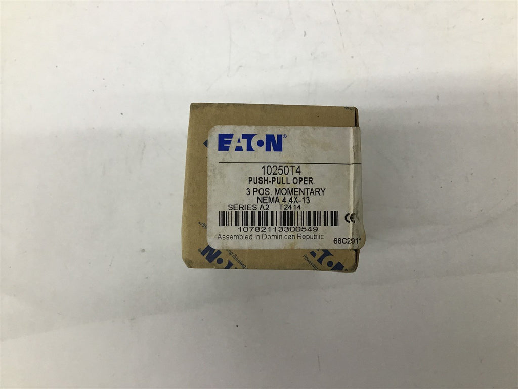 Eaton 10250T4 Push-Pull Oper 3 Pos Momentary Nema 4.4 x-13