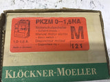 Klockner-Moeller PKZMO -1,6-NA Motor Protective Switch