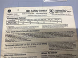 General Electric TH3361 Heavy Duty Safety Switch