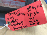Dayton 5K262V Capacitor Motor 1/4HP 1800RPM 4P 115/230V 60HZ