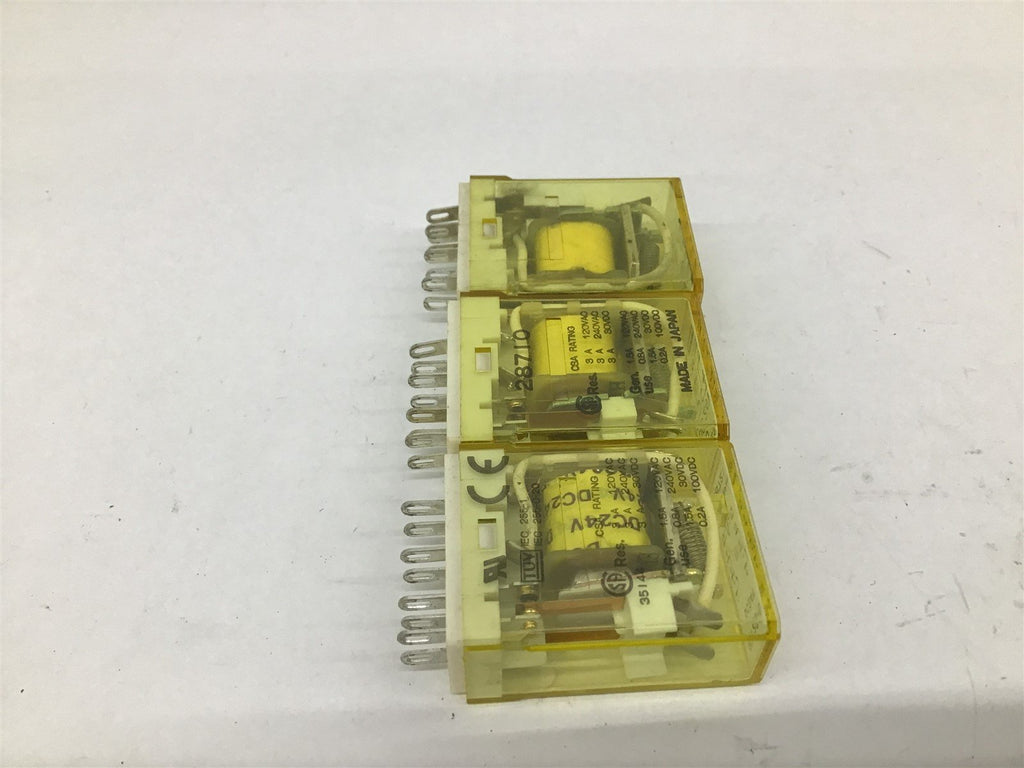 Idec RY2S-Y DC 24V 28721 Lot Of 3