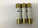 Littelfuse RLN 60 Class H Renewable Fuse 250 VAC Less Lot Of 3
