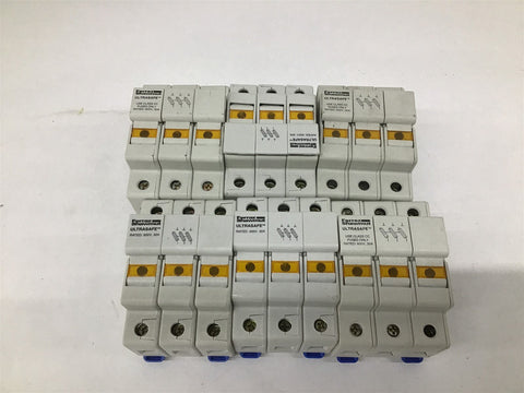 Ferraz Shawmut USCC3I Ultra Safe Use Class CC Fuses 600V 30A Lot Of 6