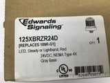Edwards Signaling 125XBRZR24D Replaces 109R-G1 LED Steady Or Lightburst, Red