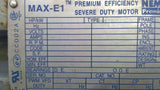TECO Westinghouse MAX-E1 300HP 460V 1800 RPM 4P 449T 3PH 60HZ TEFC