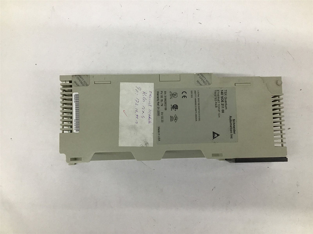 Schneider TXS Quantum 140 NOE 211 00 Ethernet TCP/IP 1CH Twisted Pair