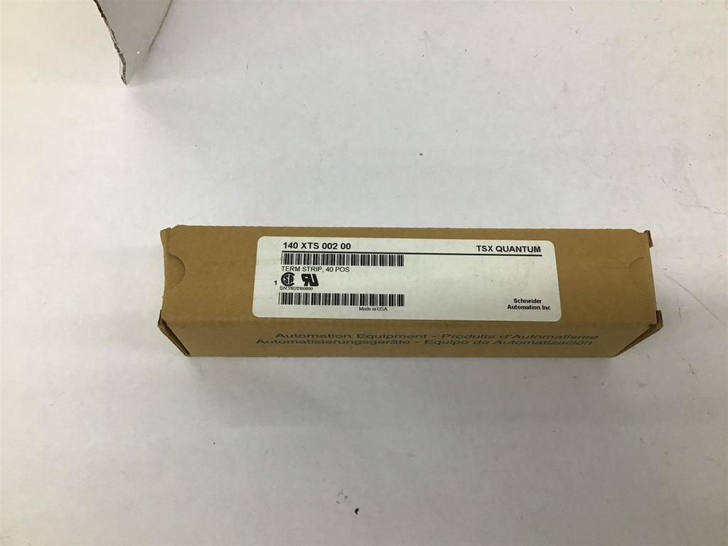 Schneider TXS Quantum 140XTS 002 00 Term Strip .40 POS