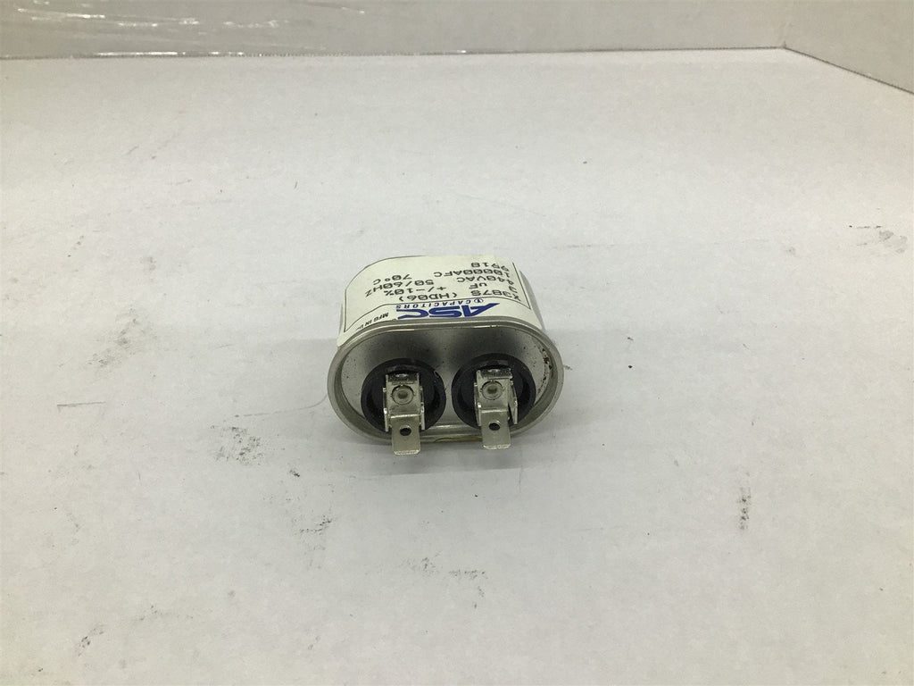 ASC Capacitors X387S 440VAC 50/60 HZ Lot Of 2