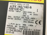 Fanuc aiSV 160/160-B A06B-6240-H211Servo Amplifier