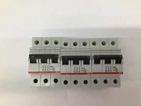 ABB S273 KS Circuit Breaker 15A 3 Pole Lot Of 3