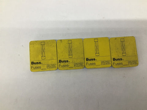 Buss AGC-2 Lot Of 4 (20 Fuses In Total )