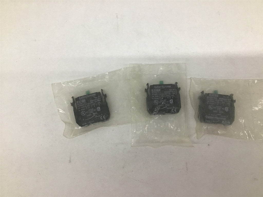 Cutler Hammer E22B2 Ser A1 IEC947-5-1 Lot Of 3