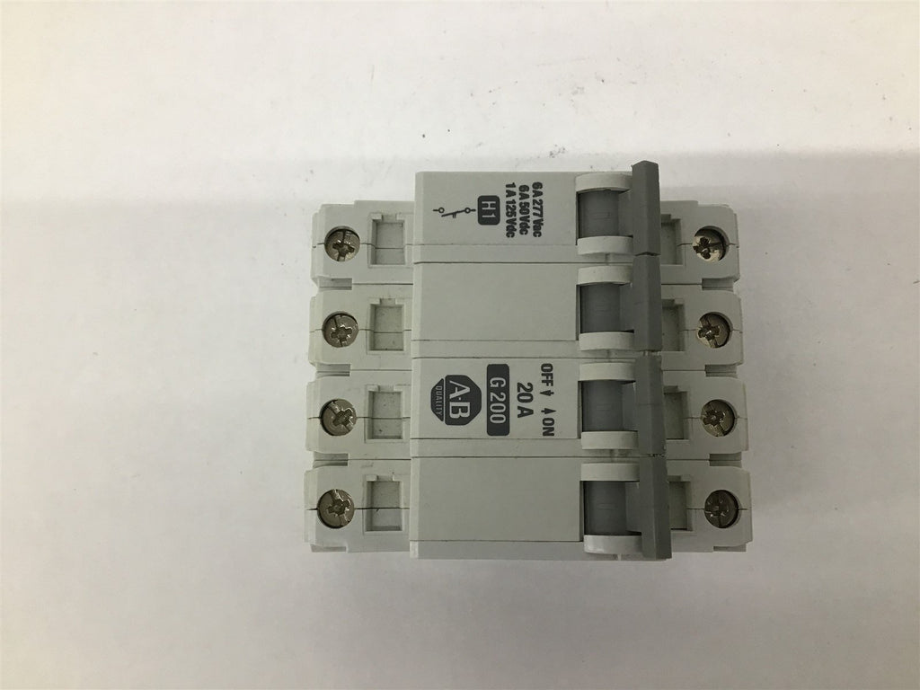 Allen-Bradley 1492-CB3 Ser B 6A 277VAC 6A 50VDC 1A 125VDC