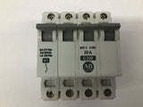 Allen-Bradley 1492-CB3 Ser B 6A 277VAC 6A 50VDC 1A 125VDC