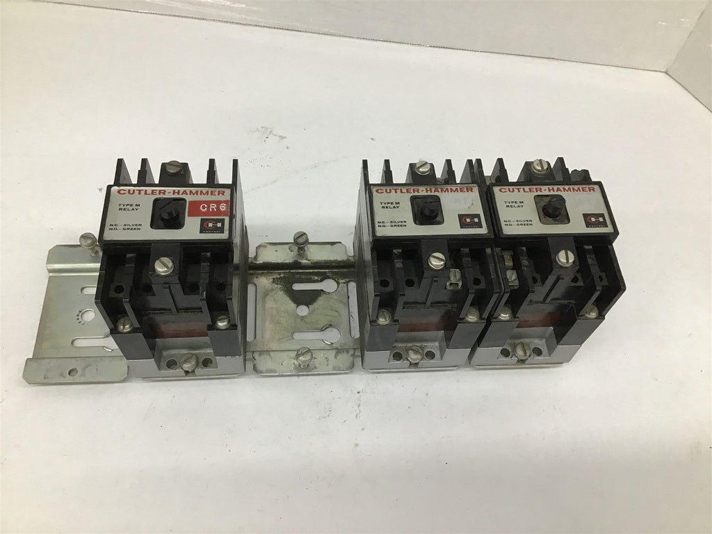 Cutler Hammer Type M Relay NC-Silver No-Green