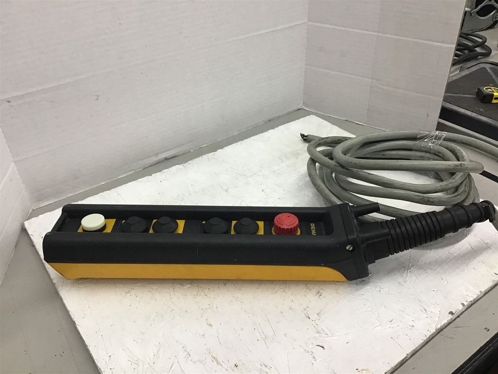 Demag Control Pendant 7 Button Single Stage