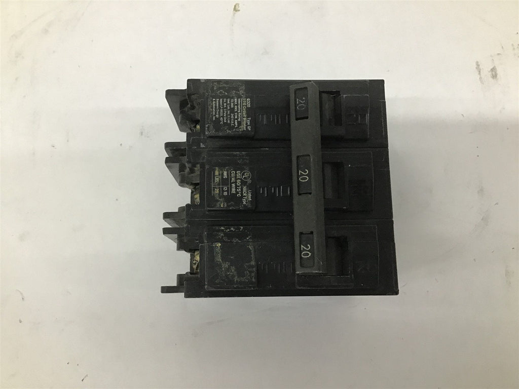 I-T-E Q320 Circuit Breaker Type QP 3 Pole