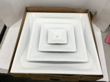 Hart & Cooley FPD3 R6 064335 White Ceiling Vent