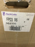 Hart & Cooley FPD3 R6 064335 White Ceiling Vent