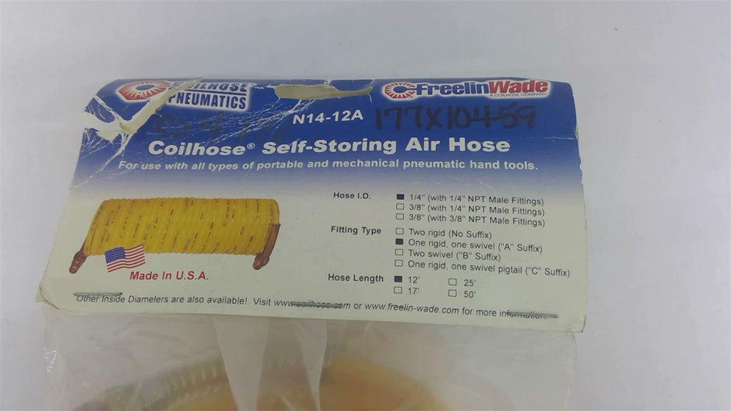 Coilhose N14-12A Self-Storing Hose