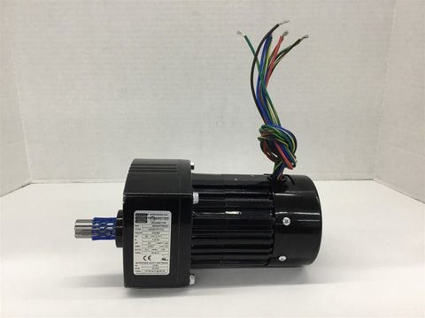 Bodine 34R4BFPP-FX2 Electric Gearmotor 230/460V 60HZ 3PH 1/6HP 10:1 Ratio 170Rpm