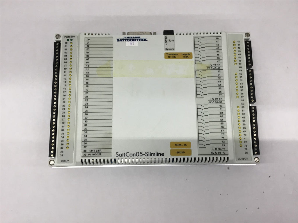 Alfa-Laval Sattcontrol 492622202 Type CU05-25/SD32D 24VDC