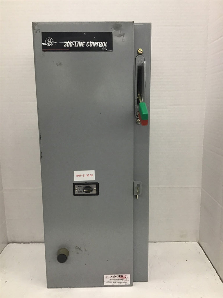 GE 55-201262PO13 Magnetic Starter Enclosure Type 1300-Line