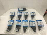 Quality Innovations VG-203LTC-12 Heavy Duty Swivel Bracket Assy Lot Of 10