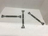 Turn Buckle With Clevis 3/8"size 16 Threads Lot Of 3