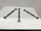 Turn Buckle With Clevis 3/8"size 16 Threads Lot Of 3