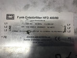 SEW Eurodrive NF 080-443 8258309 Block HFD 400/80 3x 440VAC Power Filter