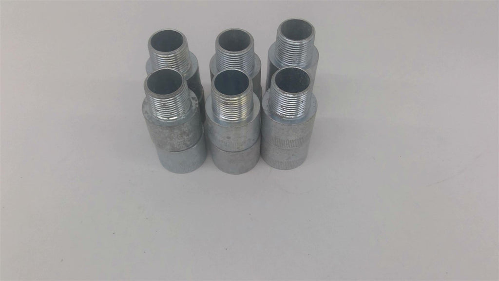 Eaton Crouse Hinds Series RE23 Male Adapter Fitting 1" Conduit Lot Of 12