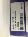 SYIC-21007-15 CAT Retntion Knobs CA T40-DIN Lot Of 10