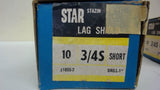 Lot Of 25 --- Star 3/4" Lag Shield, Short, 1" Drill, 1" Hole