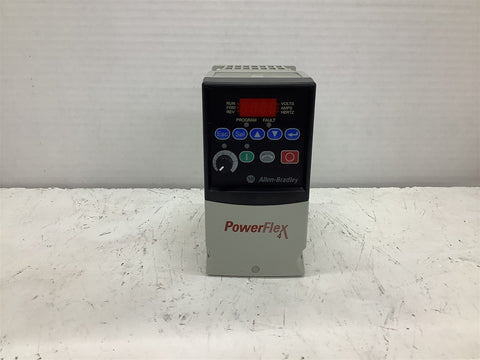 Allen-Bradley 22A-D2P3N104 PowerFlex Series A Drive VFD 0.75KW 1HP 3 Phase 3.2A