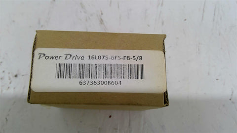 Power Drive 16L075-6FS-FB Pully 5/8" 16 Teeth