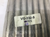 VG-232-8 -Threaded 5/16 x 18 Flatted On One End Lot Of 15