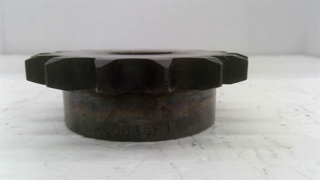 Tsubaki H60B15F Sprocket 15 Teeth 1 3/16 Bore
