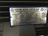 ARYUNG Motor T-Rotor Pump 2Hp 220/380V 50Hz 4P 3PH