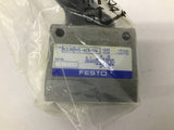 Festo 9339 HS- 4/3- 1/4 Air Valve Manual Valve 3 Pos. 3Way