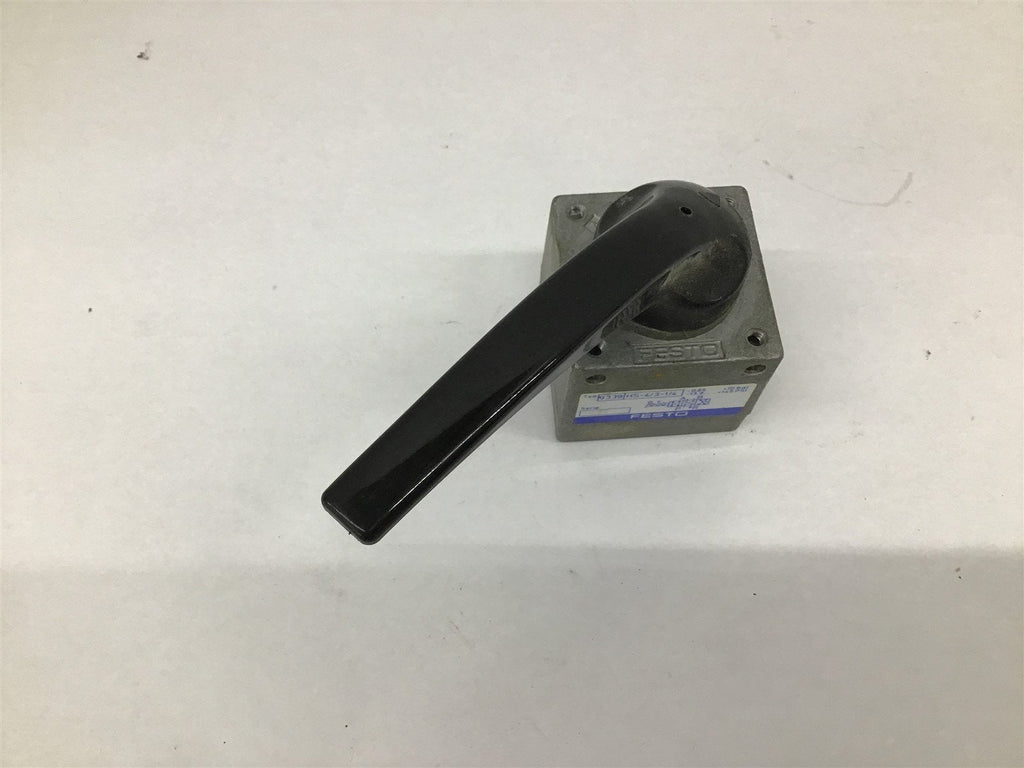 Festo 9339 HS-4/3 1/4 Air Valve Manual 3 Pos. 3 Way