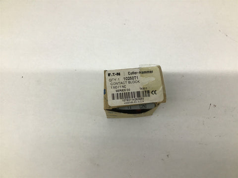 Cutler Hammer 10250T1 Contact Block
