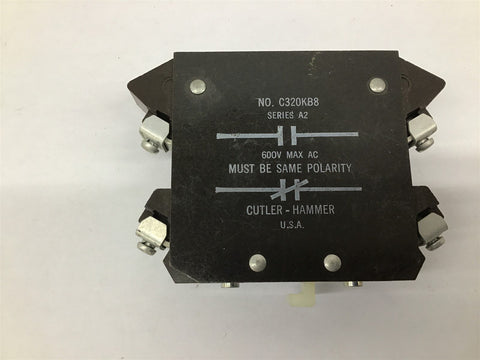 Cutler Hammer C320KB8 600V A Ser A2 Lot Of 3