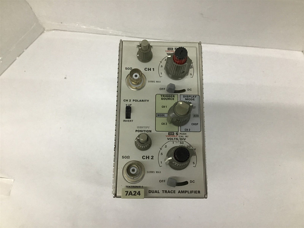 Tektronix 7A24 Dual Trace Amplifier