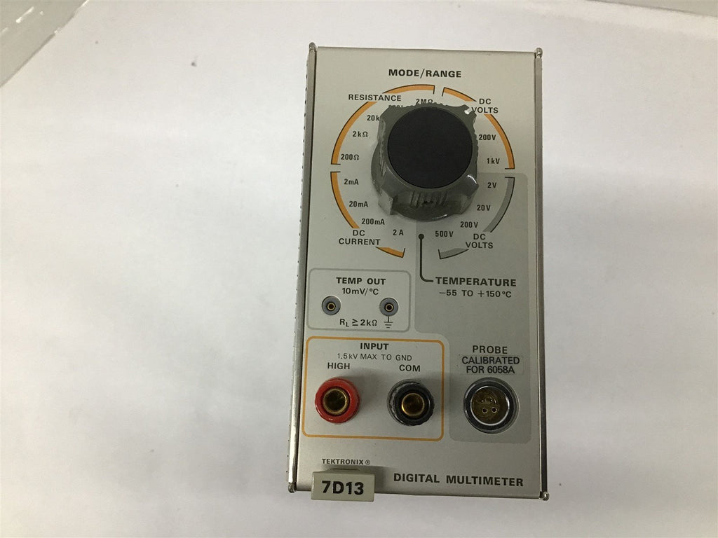Tektronix 7D13 Digital Multimeter