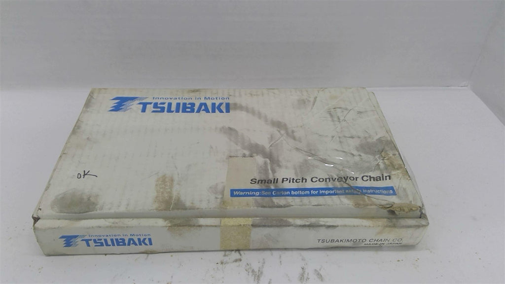 Tsubaki RF2040S 120 L Small Pitch Conveyor Chain 10 Ft.