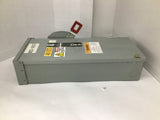 General Electric TH3362R Type 3R Outdoor Enclosure Model 10 60A 600V 1PH