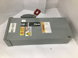 General Electric TH3362R Type 3R Outdoor Enclosure Model 10 60A 600V 1PH